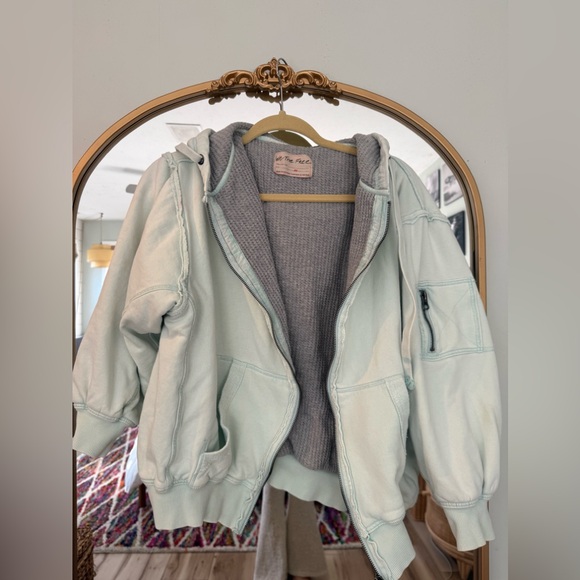 We The Free By Your Side Lined Hoodie opal blue XS - Picture 5 of 11